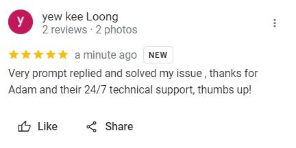 Customer review 2